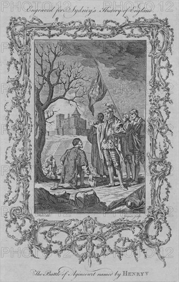 The Battle of Agincourt named by Henry V', 1773.