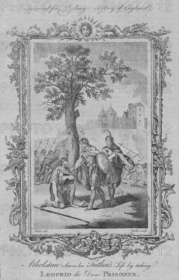 Athelstan saves his Father's life by taking Leofrid the Dane Prisoner', 1773.