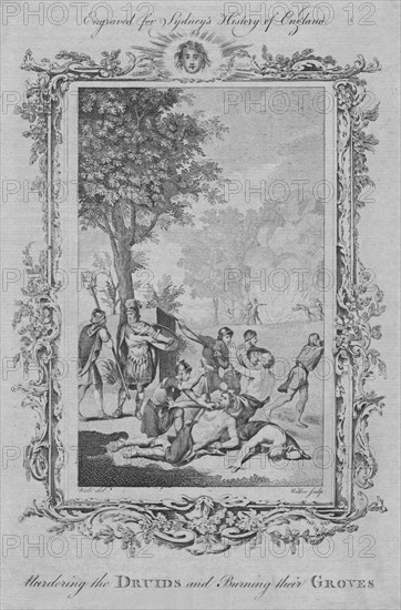 Murdering the Druids and Burning their Groves', 1773.