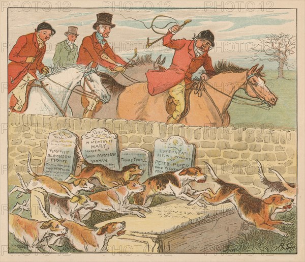 As the hounds come into view', c1883.