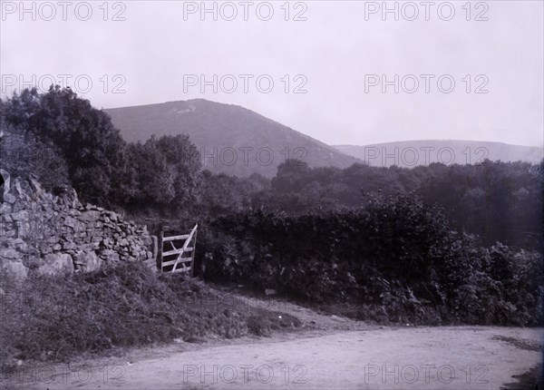 Countryside near Plymouth in Devon.