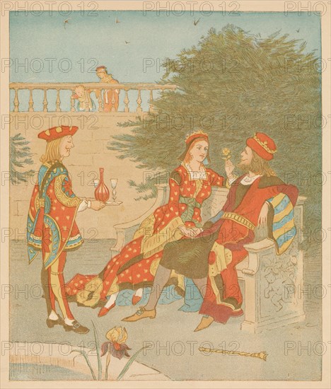 The Knave of Hearts and the Queen of Hearts, 1880.
