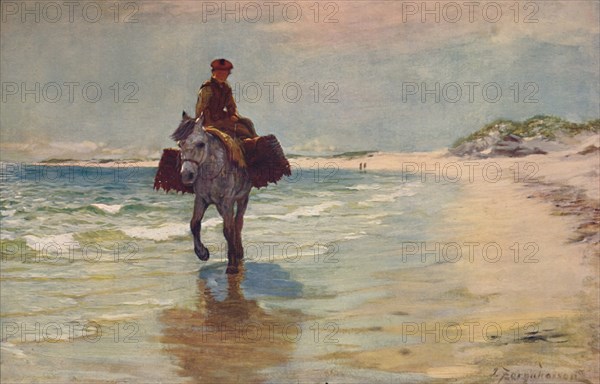 On the Coast, Connemara', 1881.
