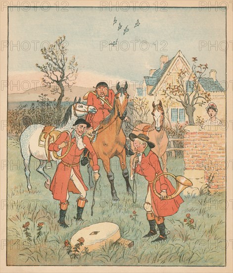 ...the next thing they did find, Was a gruntin', grindin' grindle-stone...', 1880.