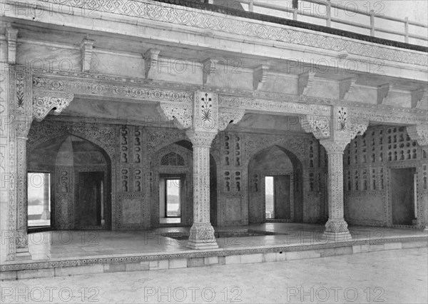 'Agra. A Room in the Jasmine Tower', c1910. Creator: Unknown.