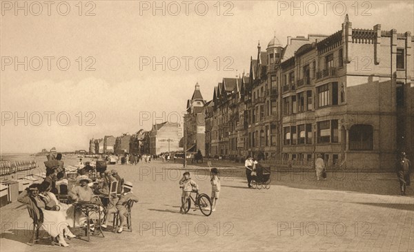 La Digue', (The Promenade), c1900.