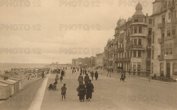 La Digue', (The Promenade), c1900.