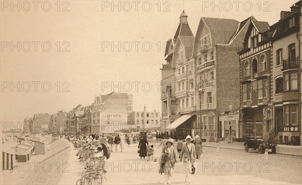 La Digue', (The Promenade), c1900.