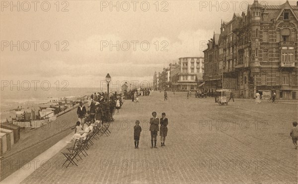 La Digue', (The Promenade), c1900.