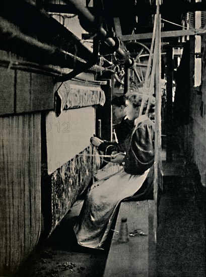 Hammersmith Carpet Weaving at Merton Abbey Works', .