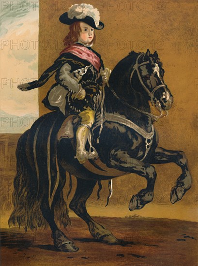 A Pupil of La Haute Ecole - Don Balthazar, Infante of Spain', c1640, (c1879.)