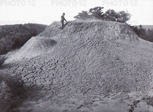 Mud Volcano Waiotapu', late 19th-early 20th century.