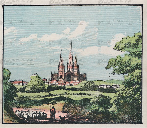 Lichfield', c1910.