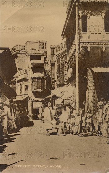 Street Scene, Lahore', .