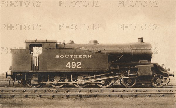 4.8.2. Tank Engine No. E. 492', early 20th century.