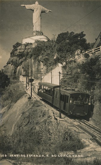 Corcovado Rack Railway, Rio de Janeiro, Brazil.