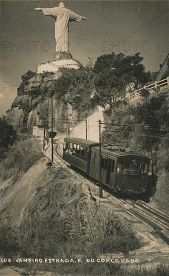 Corcovado Rack Railway, Rio de Janeiro, Brazil.