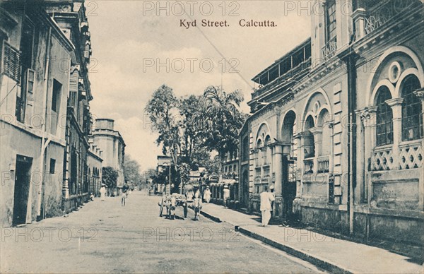 Kyd Street. Calcutta', late 19th-early 20th century.