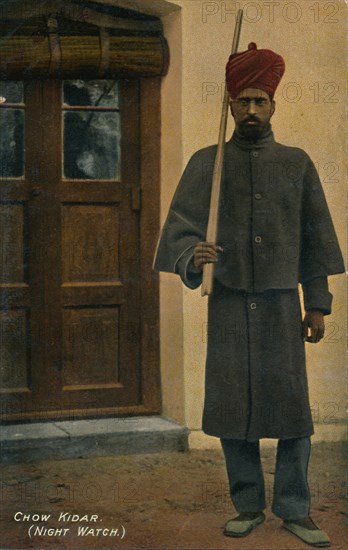 Chow Kidar (Night Watch)', c1910.