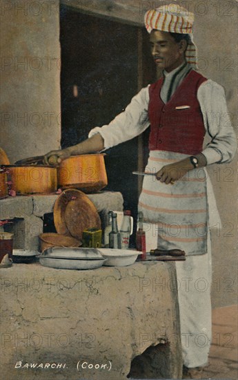 Bawarchi (Cook)', c1910.