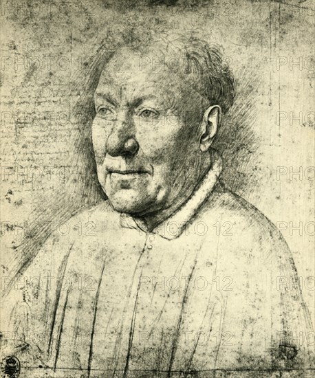 Portrait of Cardinal Niccolò Albergati, c1430, (1943).