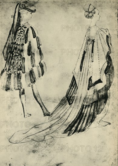 Gentleman and Lady in Court Costume