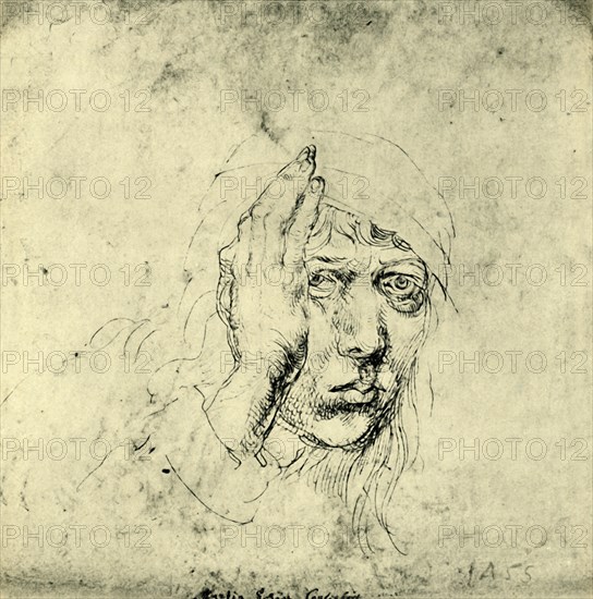 Self portrait with a Bandage', 1492, (1943).