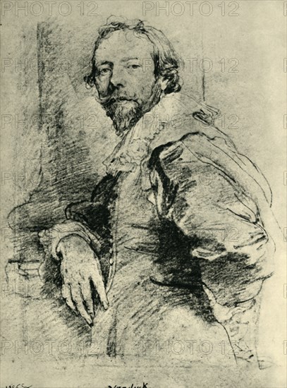 Portrait of Adam de Coster', 1627-1635, (1943).