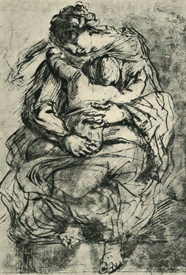Madonna and child, late 16th-early 17th century, (1943).