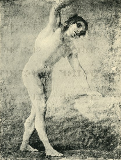 Standing male nude, 1789, (1943).