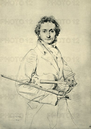 Paganini, Rome, 1819, (1943).