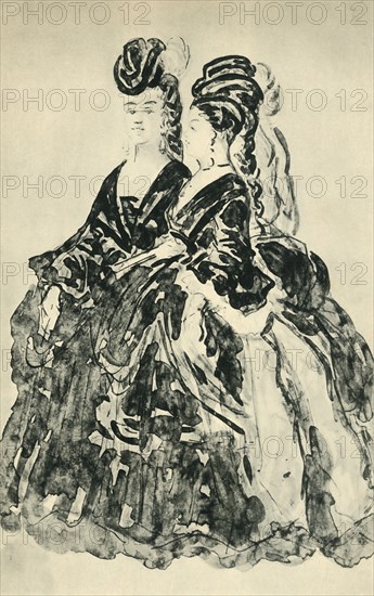 Deux Lorettes', mid-late 19th century, (1943).