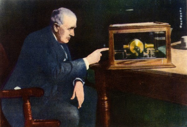 Thomas Alva Edison', c1910s.