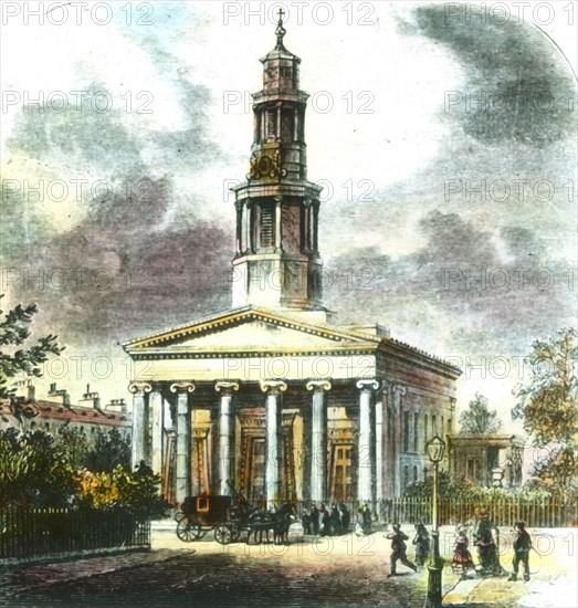 New St. Pancras Church', 19th century.