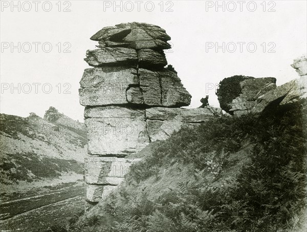 Cheesewring, Valley of Rocks - Lynton'.