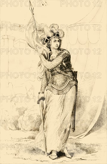 Joan D'Arc, the Maid of Orleans', 1821.