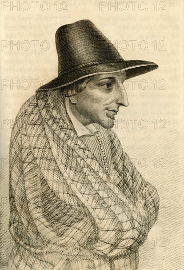William Stevenson, A notorious Beggar who died worth £900', 1821.