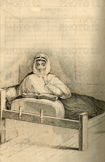 Ann Moore, the fasting woman of Tutbury', 1822.