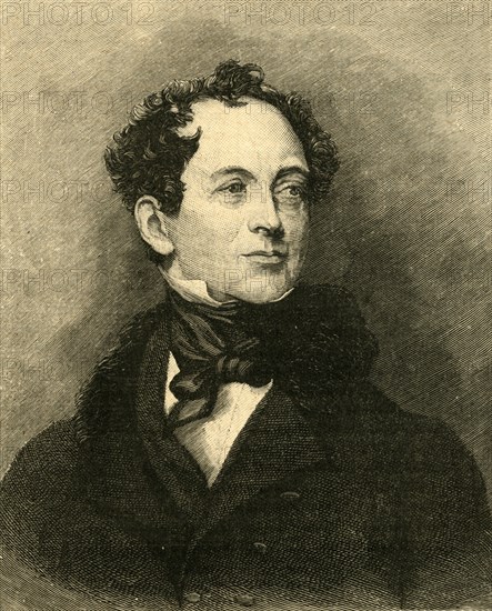 Thomas Moore, Irish poet and biographer of Lord Byron, c1829 (c1890).