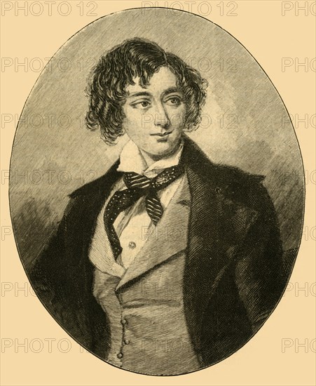 Benjamin Disraeli, British politician, c1840 (c1890).