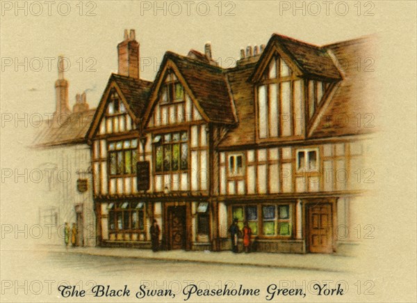 The Black Swan, Peaseholme Green, York', 1936.