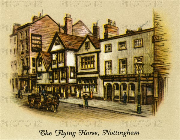 The Flying Horse, Nottingham', 1936.