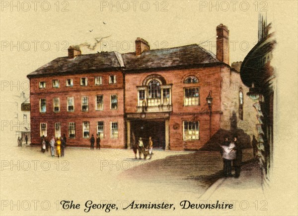 The George, Axminster, Devonshire', 1936.