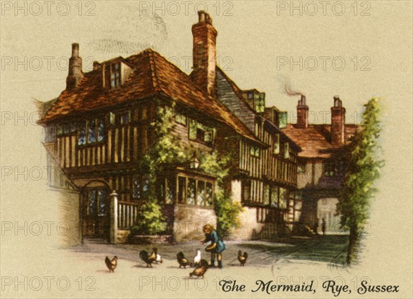 The Mermaid, Rye, Sussex', 1936.