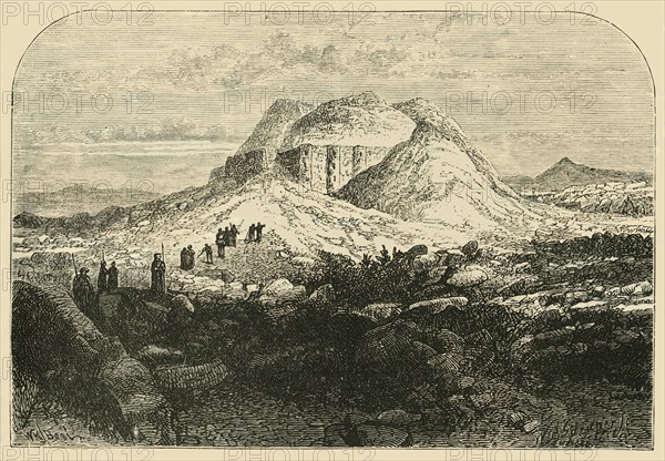 Ancient Ruins at Mugher', 1890.
