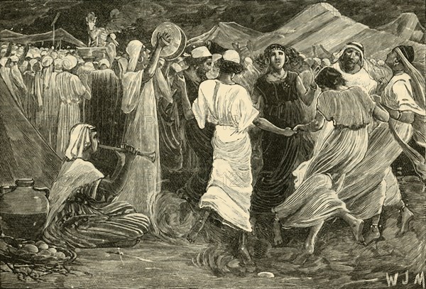 Aaron and the Israleites Worshipping the Calf', 1890.