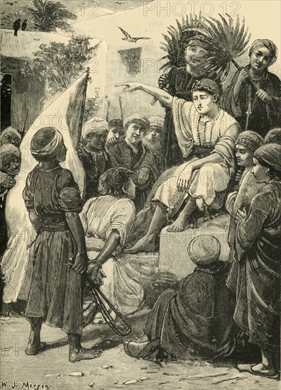 The Boy Cyrus Playing the King', 1890.