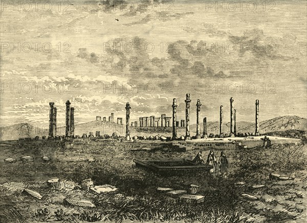 Ruins at Persepolis', 1890.