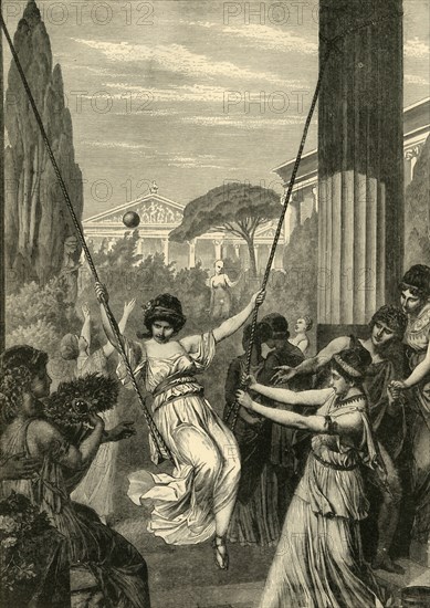 Sports of Greek Girls', 1890.