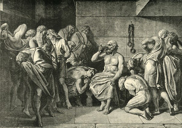 Socrates Drinking the Hemlock', 1890.